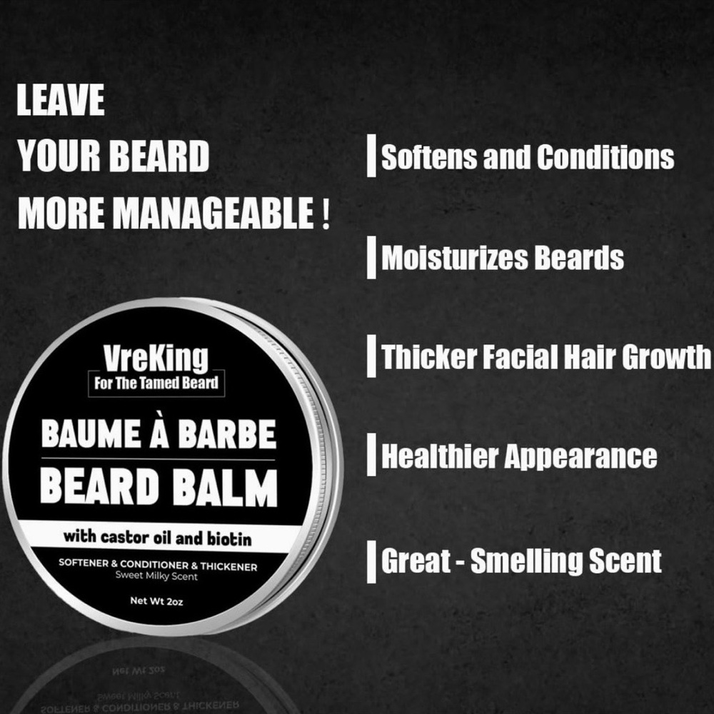 2 for $30 🆕Beard Balm – Men’s Beard Conditioner